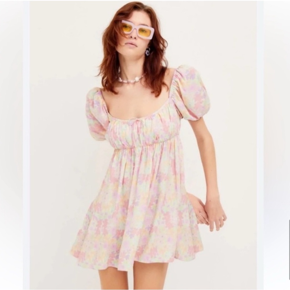 For Love and Lemons Kennedy Dress Pink Sundress
